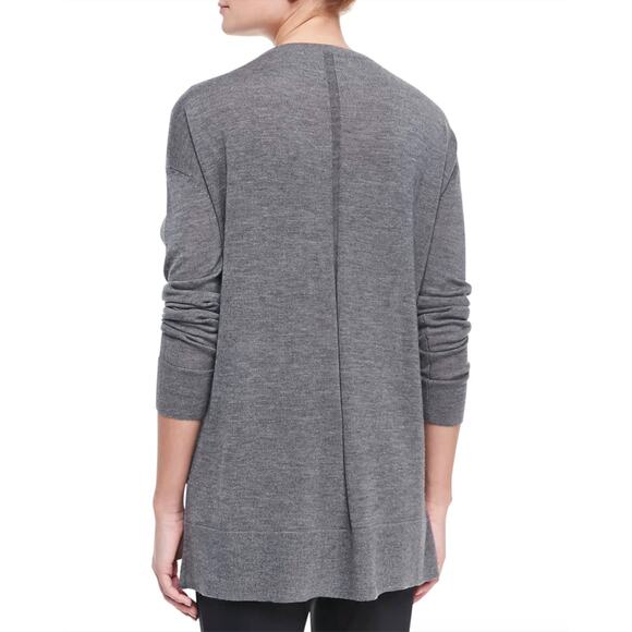 NWT The Row Black Amherst V-Neck Long Sleeve Cashmere Blend Sweater XL - Picture 5 of 16